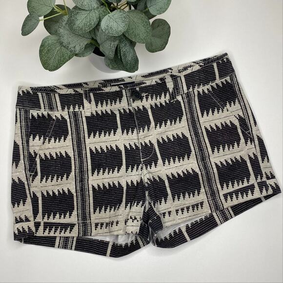 American Eagle | Stretch Midi Aztec Print Shorts - Picture 1 of 4